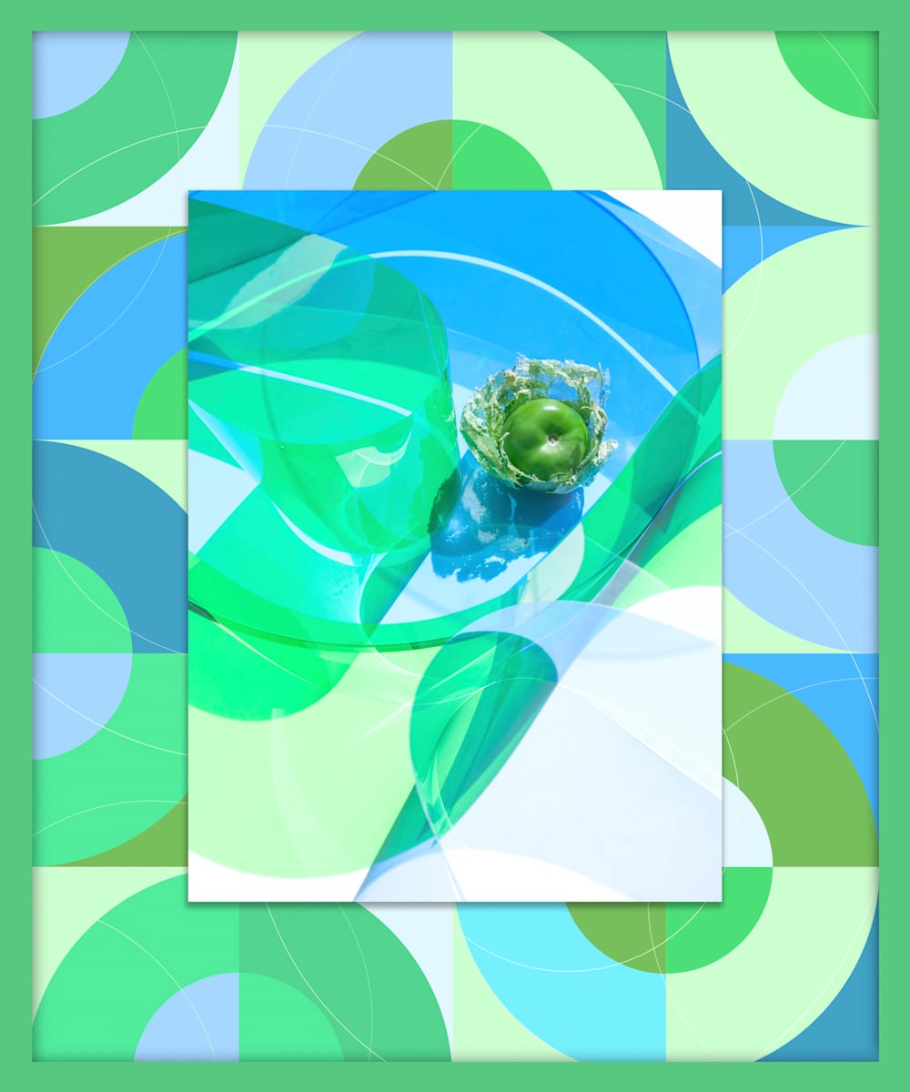Tomatillo Splashed in Mantis Green by JP Terlizzi, Image 1.