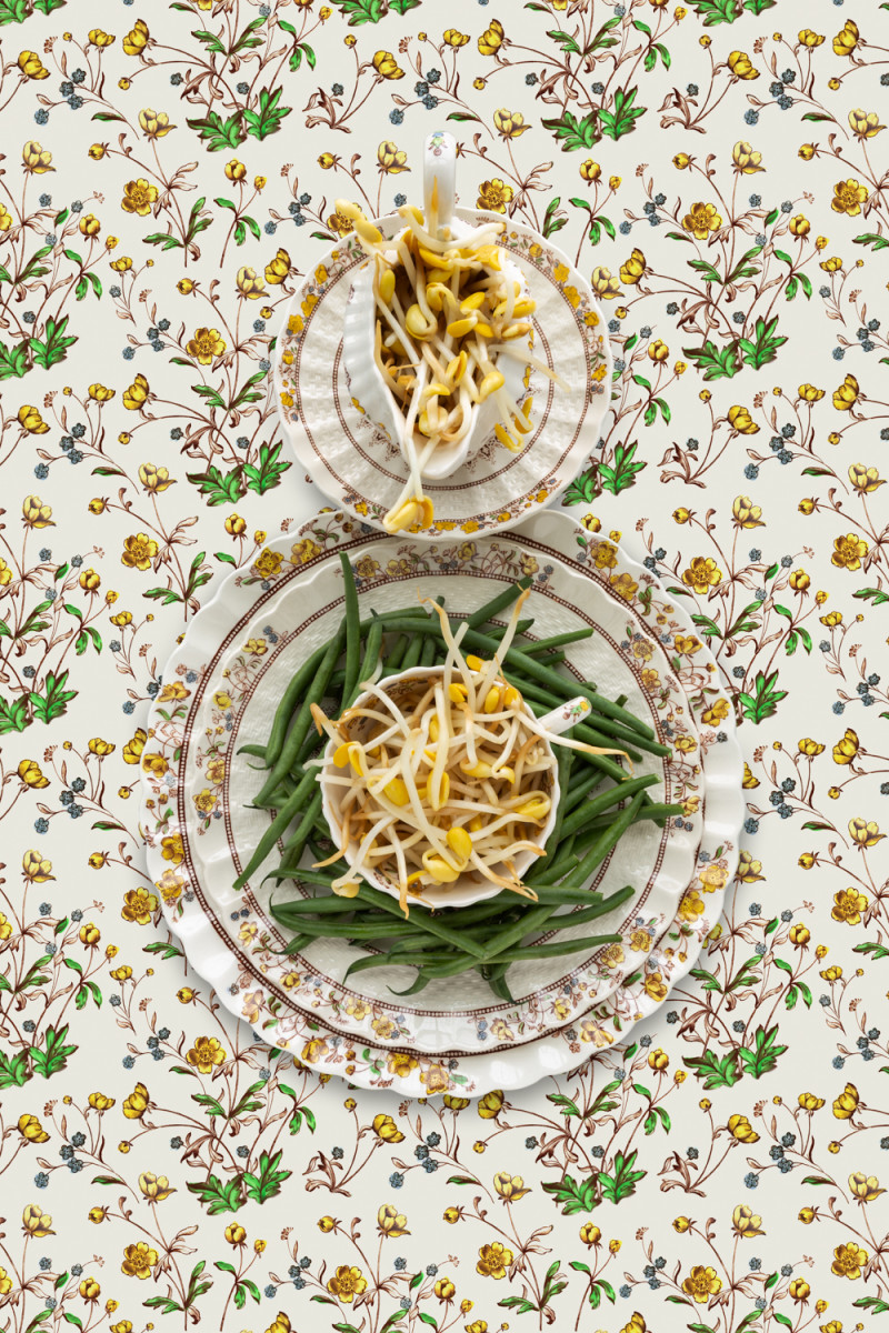 Spode Buttercup with Beans by JP Terlizzi 