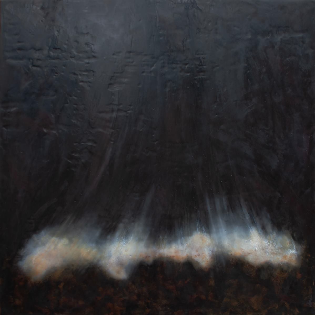 Held Light - Violet Storm no.1 by Kim Amell, Image 1.