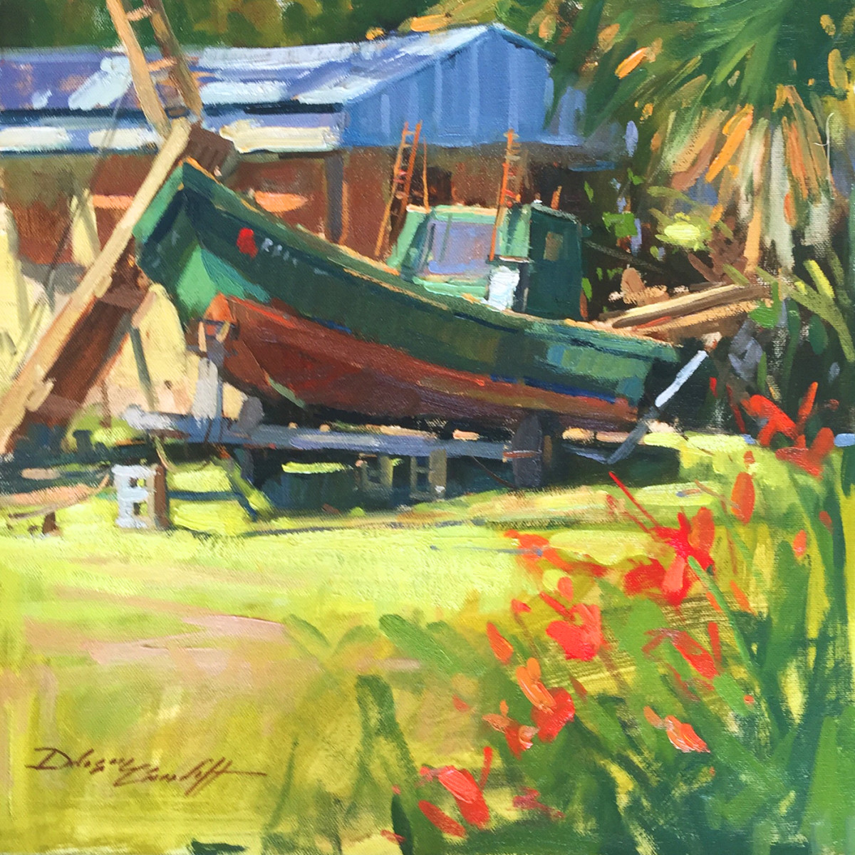 Fisherman's Garden by Katie Dobson Cundiff 