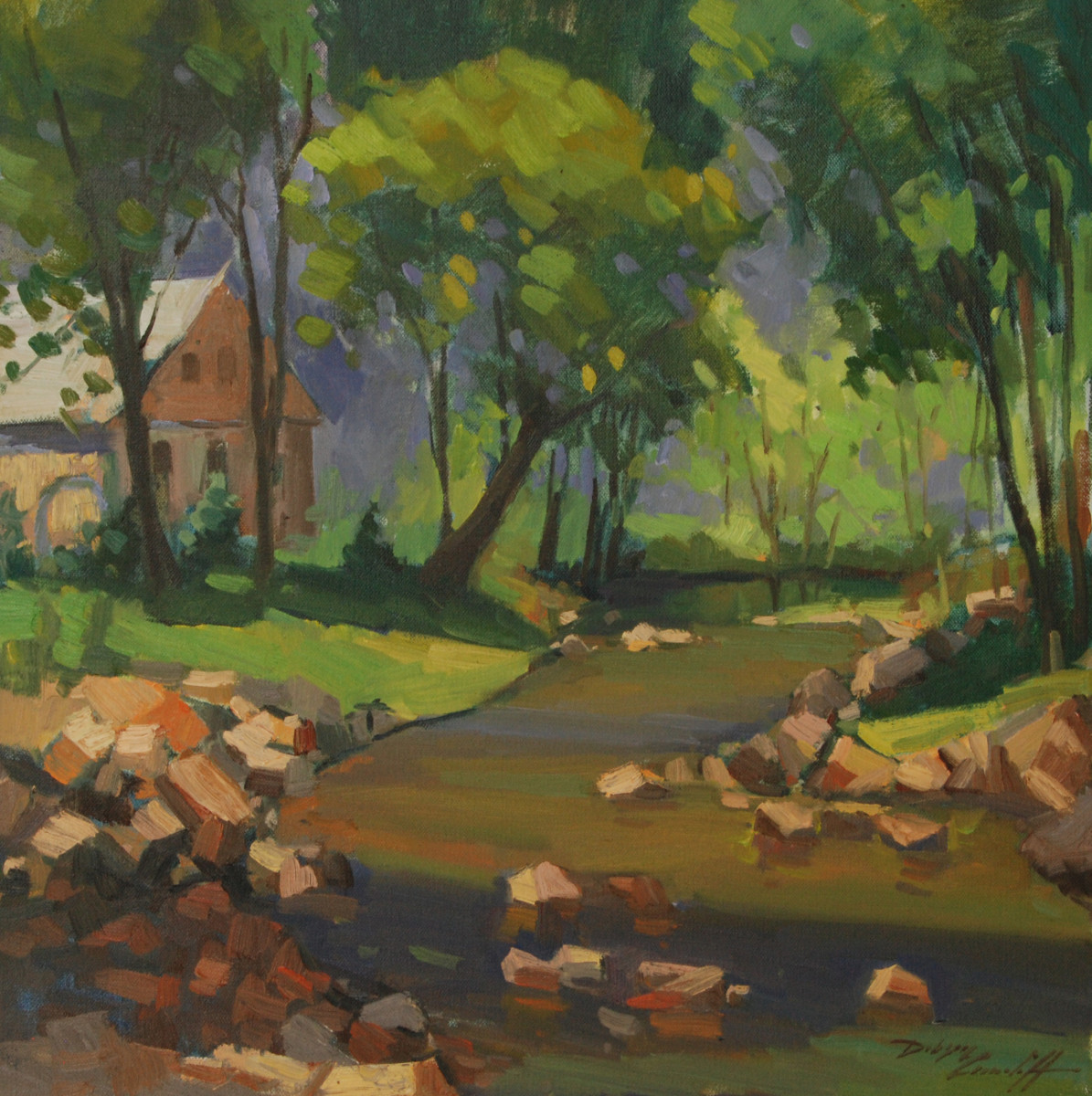 Bedford Brook by Katie Dobson Cundiff 