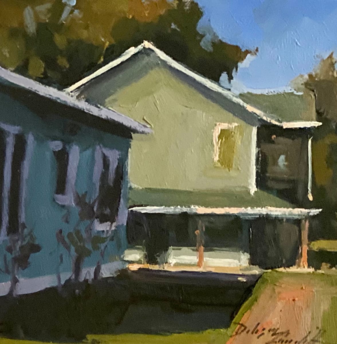 Alley View by Katie Dobson Cundiff 