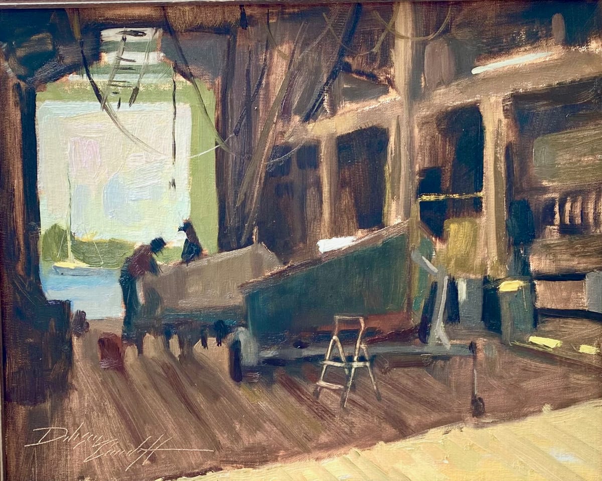 Beaufort Boatworks by Katie Dobson Cundiff 