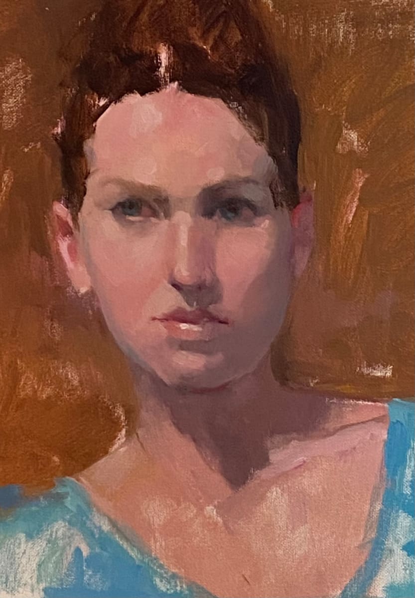 Fair Skinned Woman Study by Katie Dobson Cundiff 