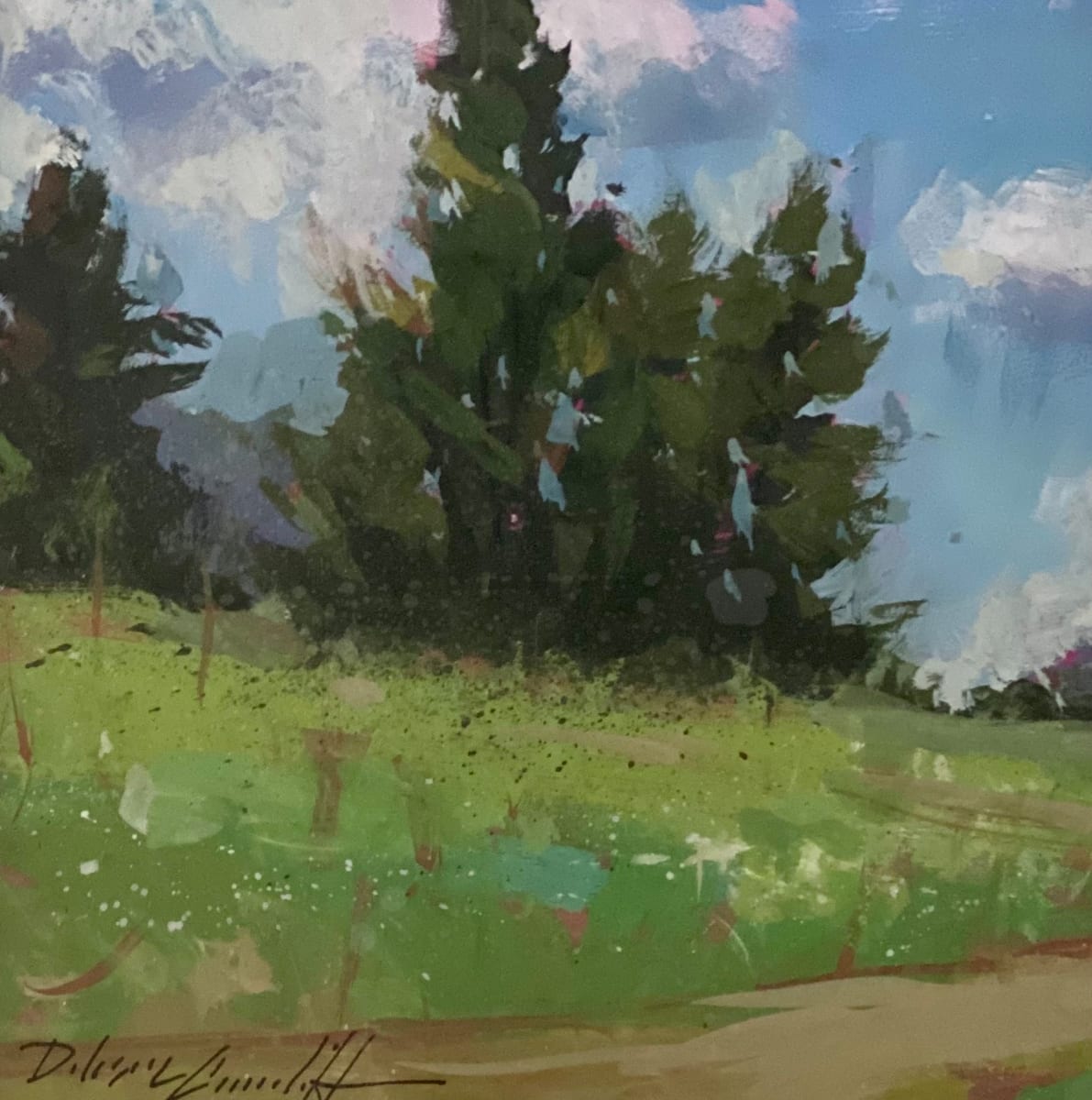 Hillside Pines by Katie Dobson Cundiff 