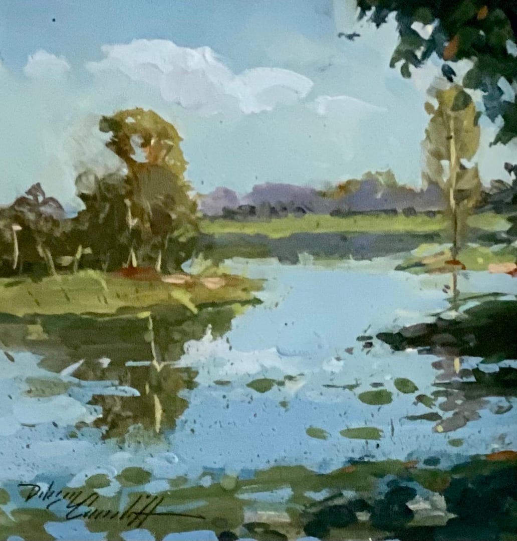 Lake At Riverclub by Katie Dobson Cundiff 