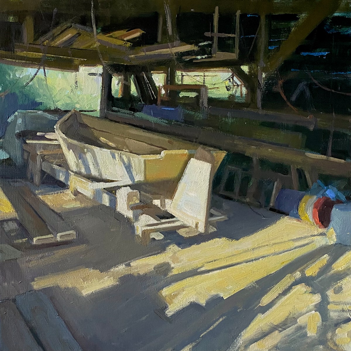 Light and Shadows by Katie Dobson Cundiff  Image: Awarded Silver Medal, Oil Painters of America Eastern Regional 2023, Beverly McNeil Gallery, Birmingham, AL - Judge Roger Dale Brown
