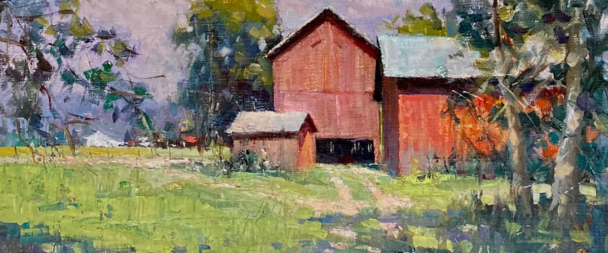 Lowell Barns by Katie Dobson Cundiff 