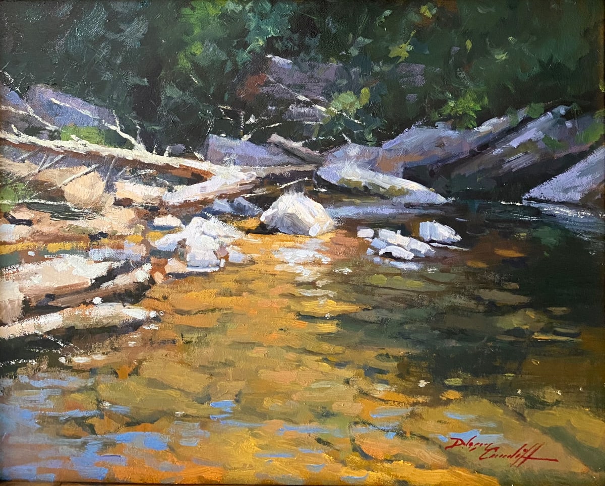 Mountain Stream Pool by Katie Dobson Cundiff 