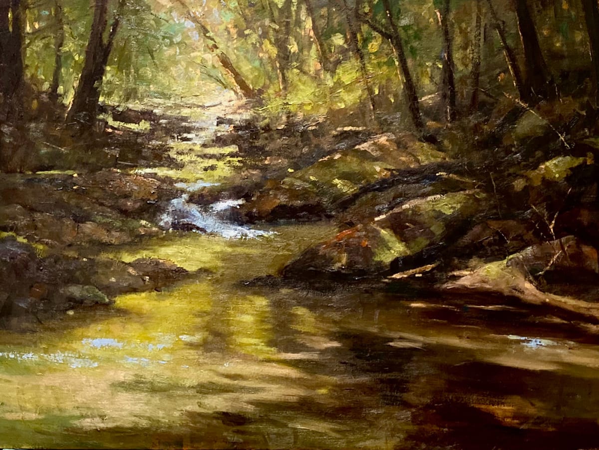 Perennial Forest Stream by Katie Dobson Cundiff 