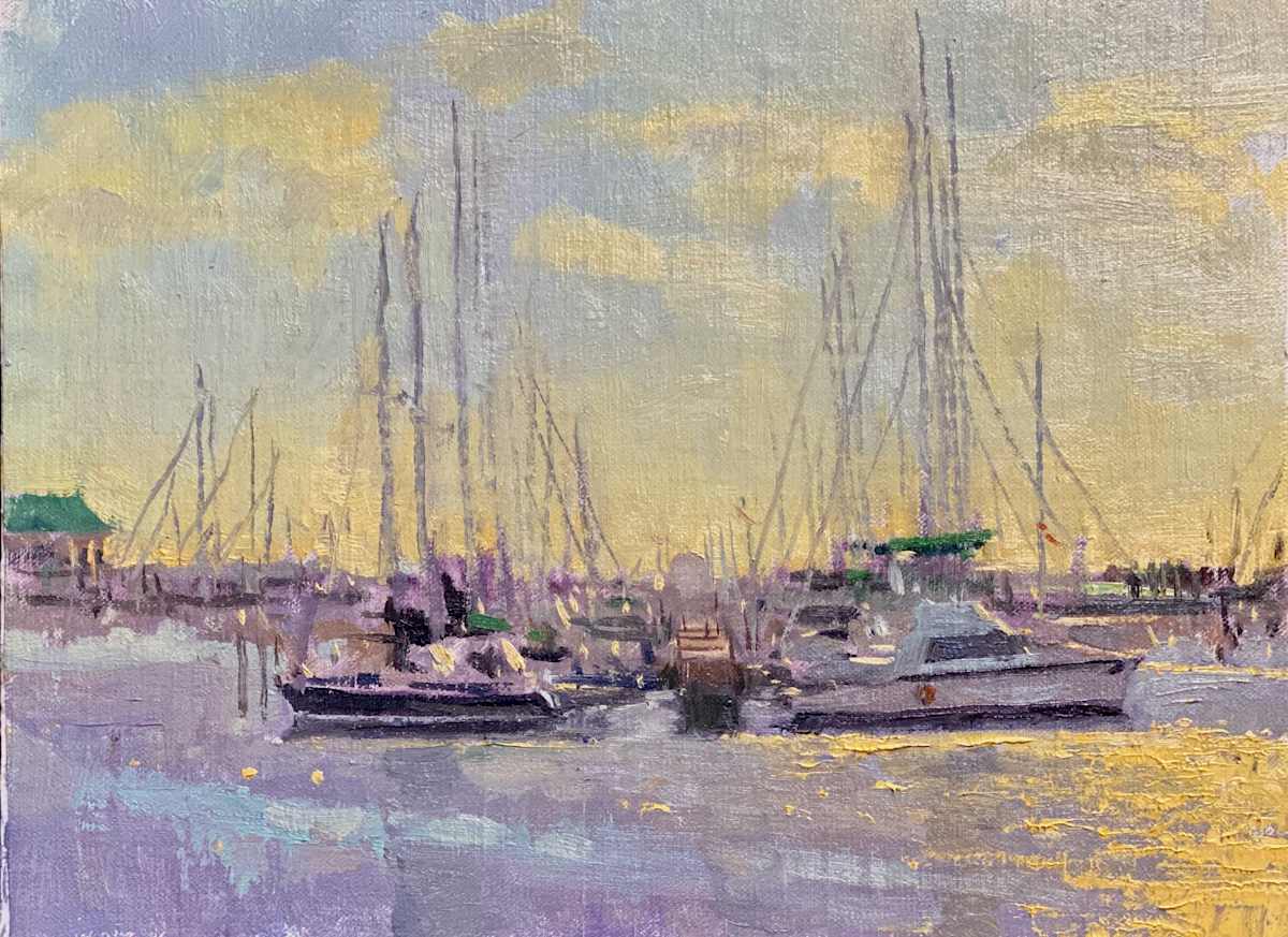 Sunday Masts by Katie Dobson Cundiff, Image 1.