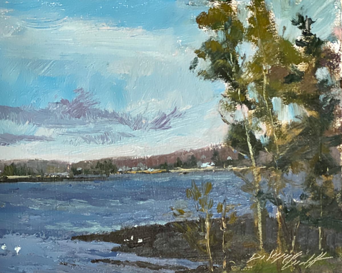 View from Fire Island by Katie Dobson Cundiff 