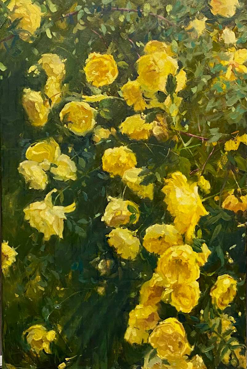 Cascading  Gold by Katie Dobson Cundiff, Image 1.