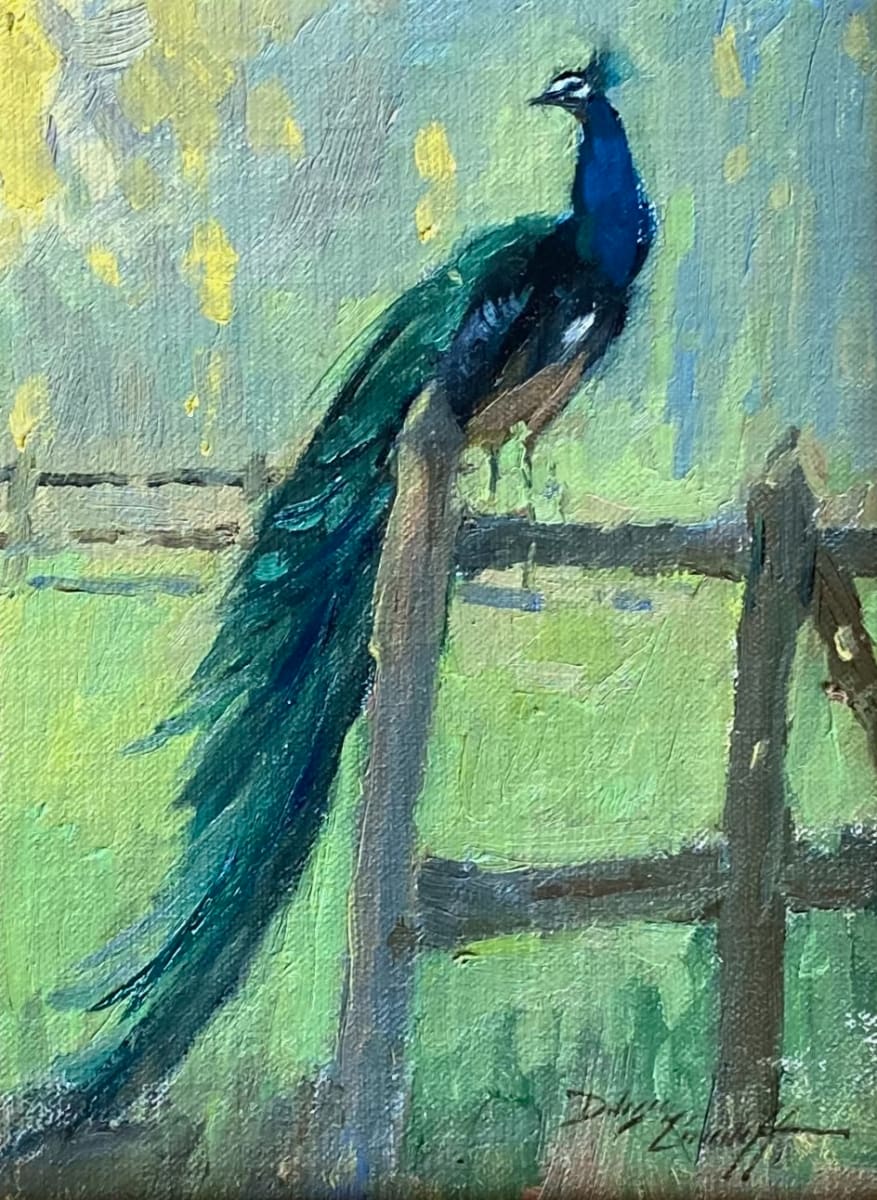 Peacock by Katie Dobson Cundiff 