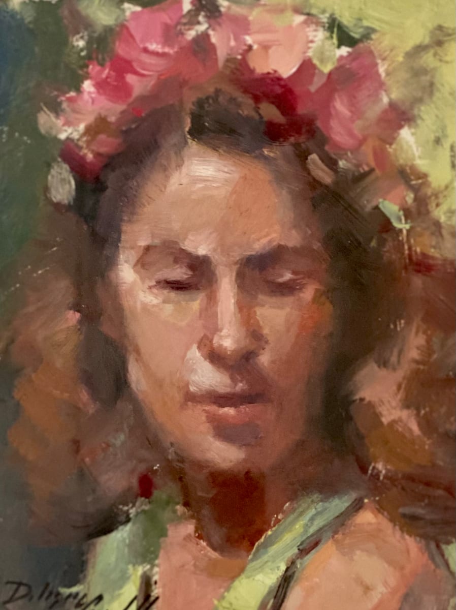 Flowers in Her Hair by Katie Dobson Cundiff 