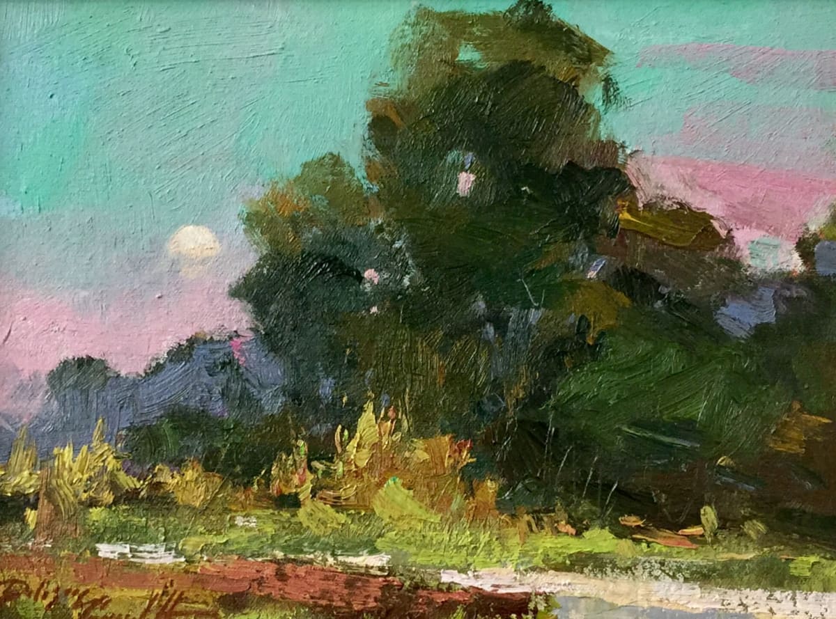 Moon Over Lido by Katie Dobson Cundiff 