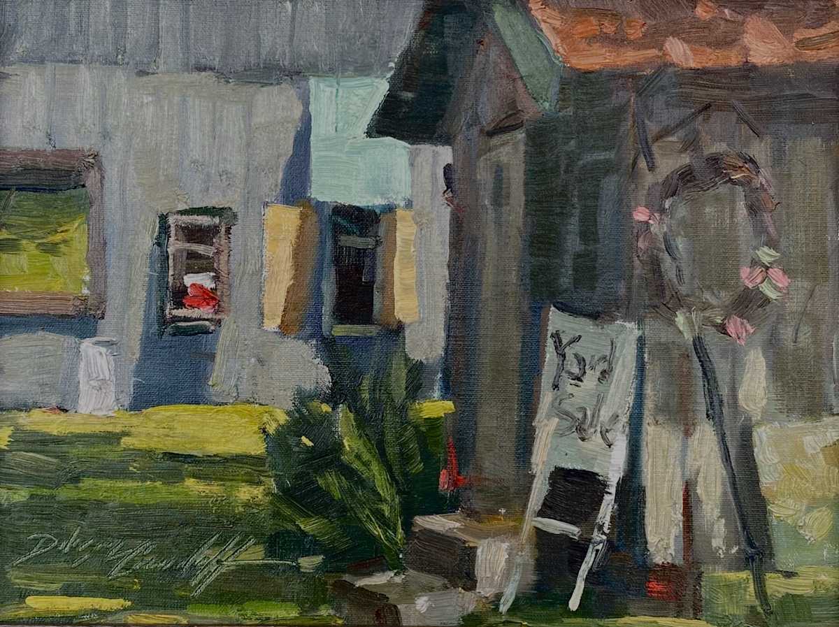 Net Mending Barn by Katie Dobson Cundiff, Image 1.