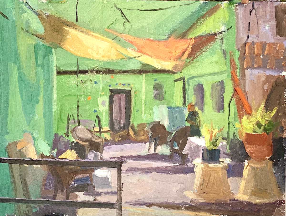 Cantina Back Door by Katie Dobson Cundiff 