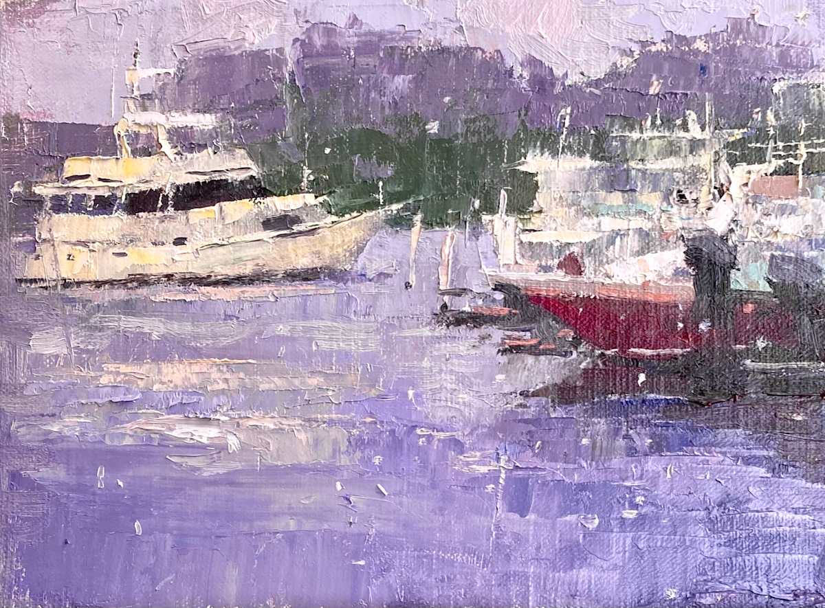 Rainy Day Newbern by Katie Dobson Cundiff 