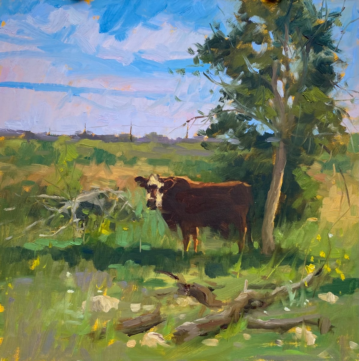 A Little Shady by Katie Dobson Cundiff  Image: McGowan Ranch, En Plein Air Texas 2023