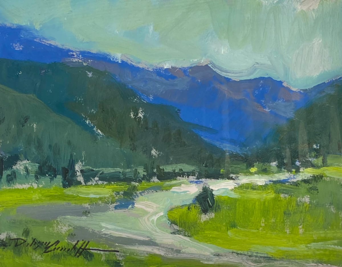 Road Leading to Telluride by Katie Dobson Cundiff 