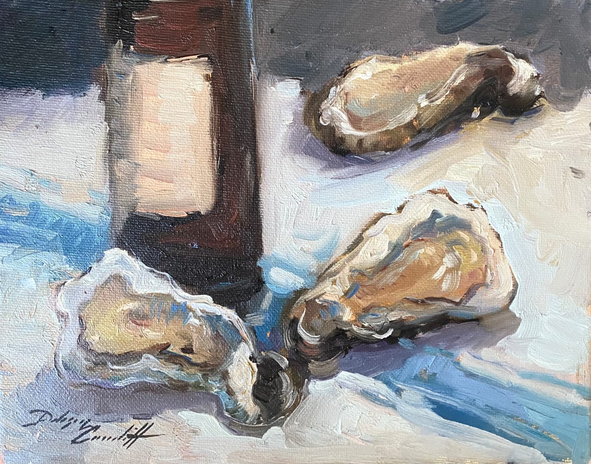 Oysters and Beer by Katie Dobson Cundiff 