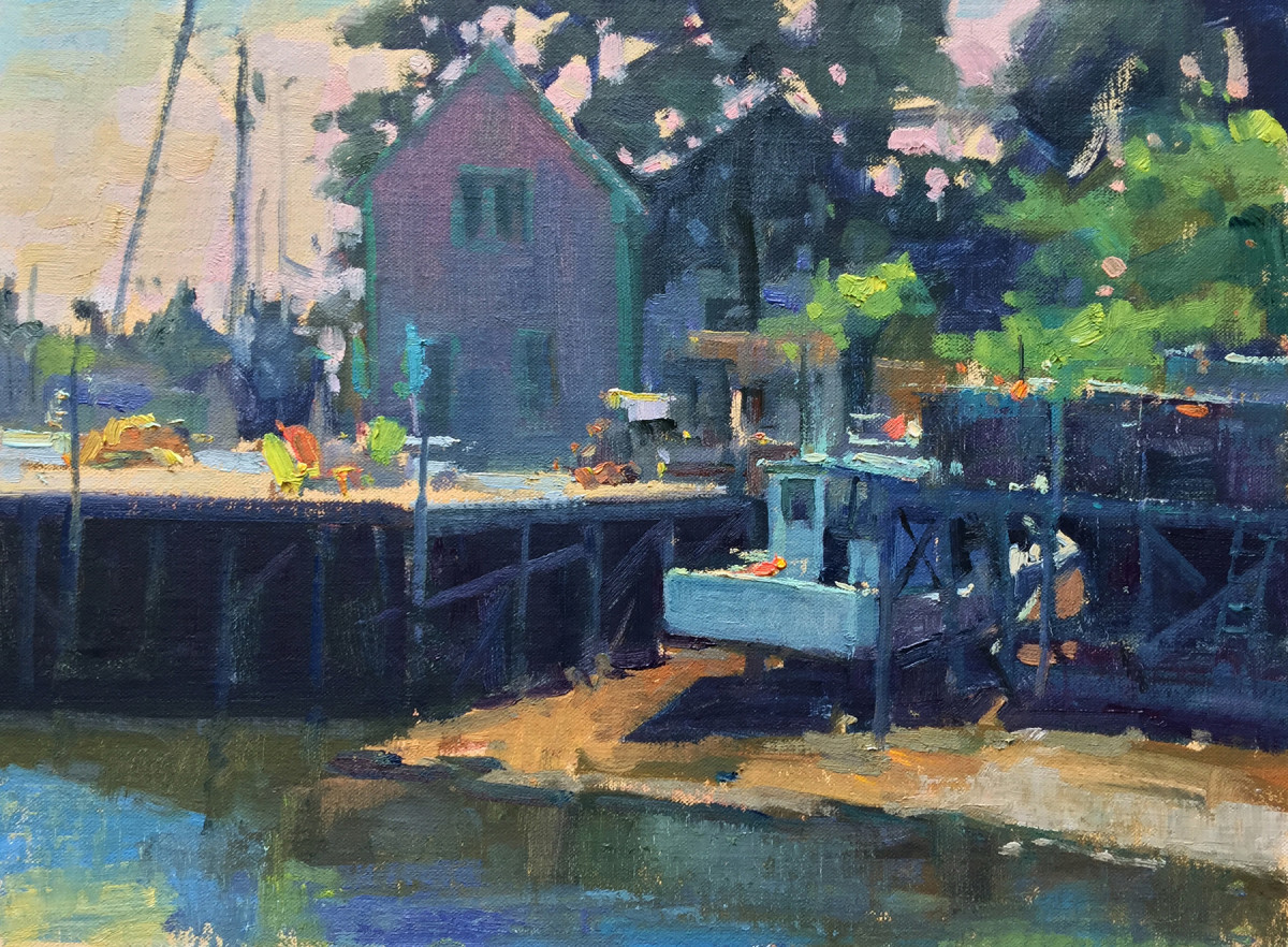Port Clyde Bayside by Katie Dobson Cundiff, Image 1.