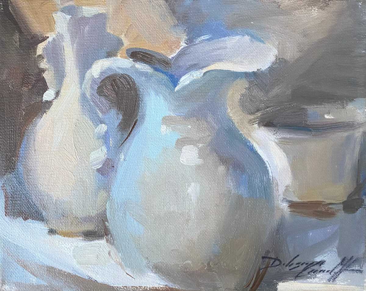 Study in White by Katie Dobson Cundiff, Image 1.