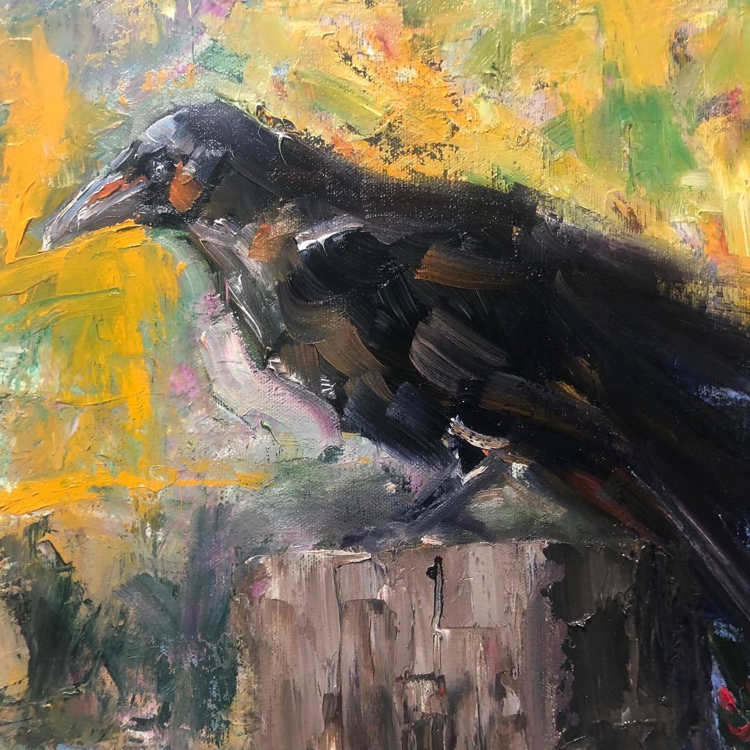 The Crow by Claudia Lima 