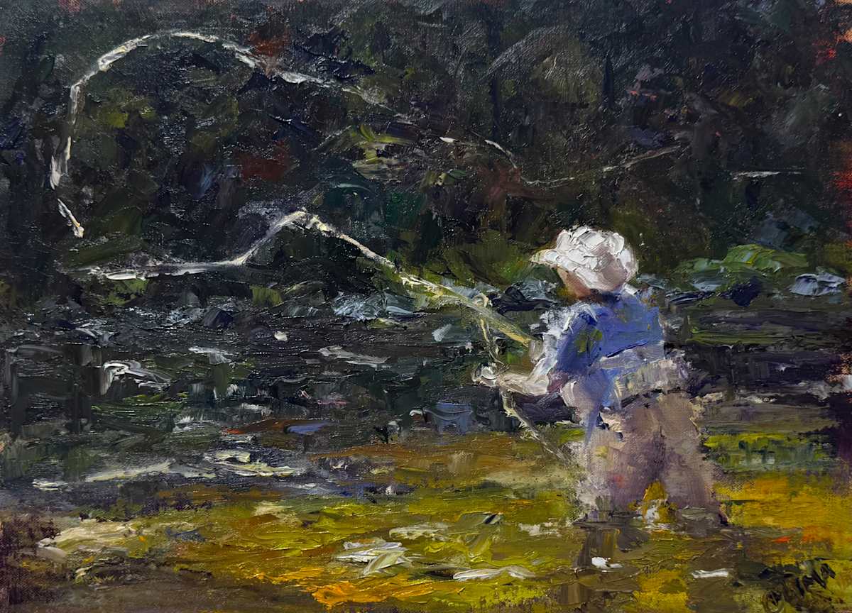 A Day on The River by Claudia Lima 