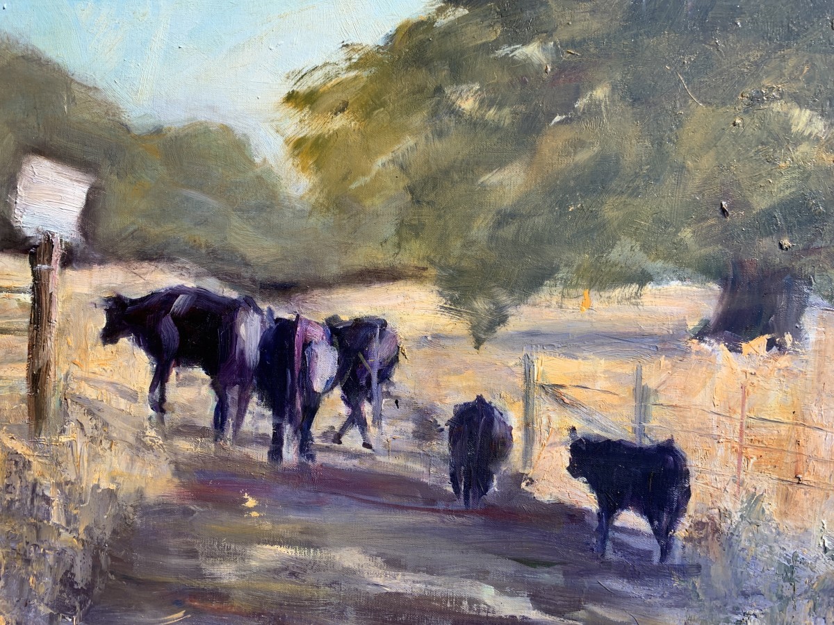 Five Cows by Claudia Lima 