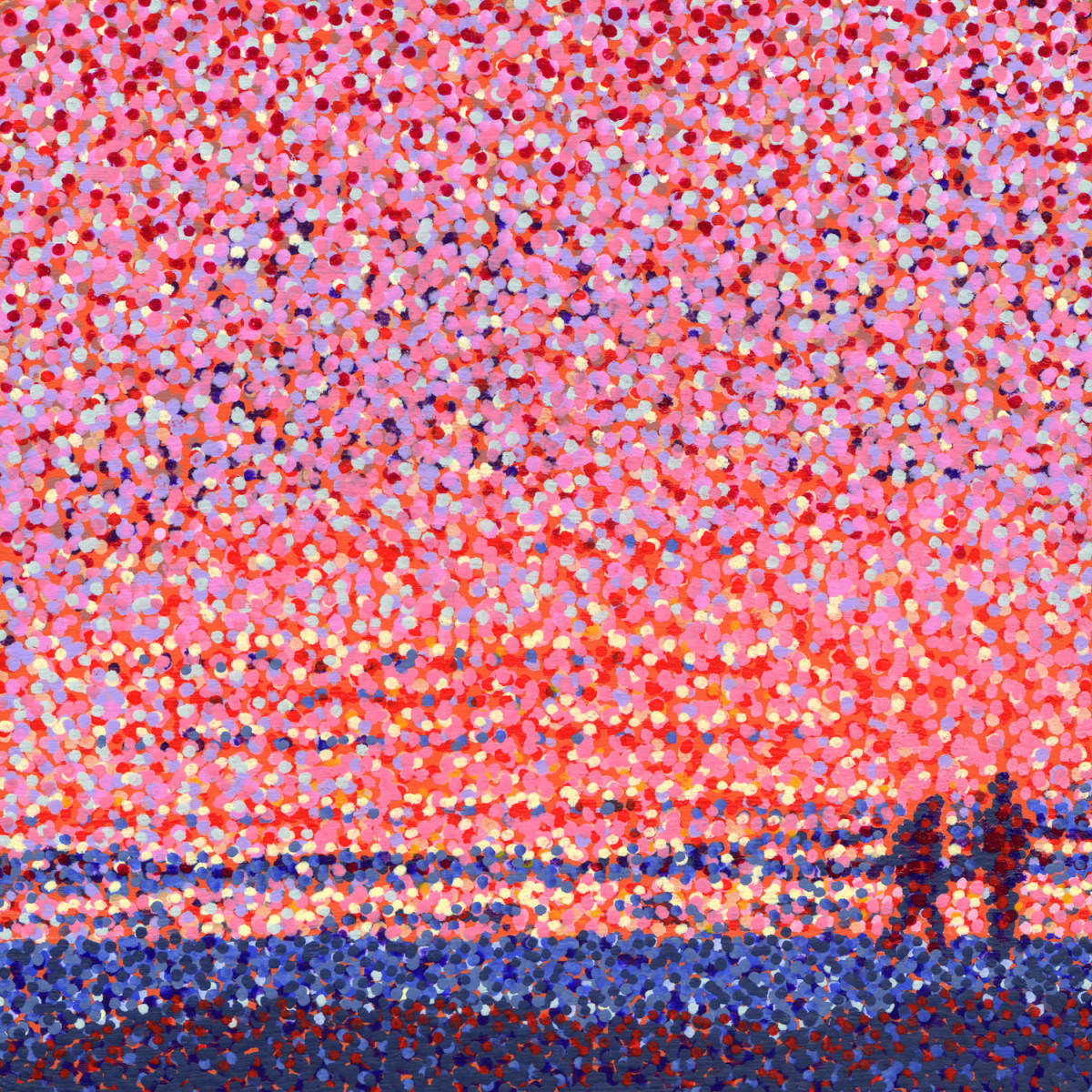 Evening Stroll by Rebecca Bangs 