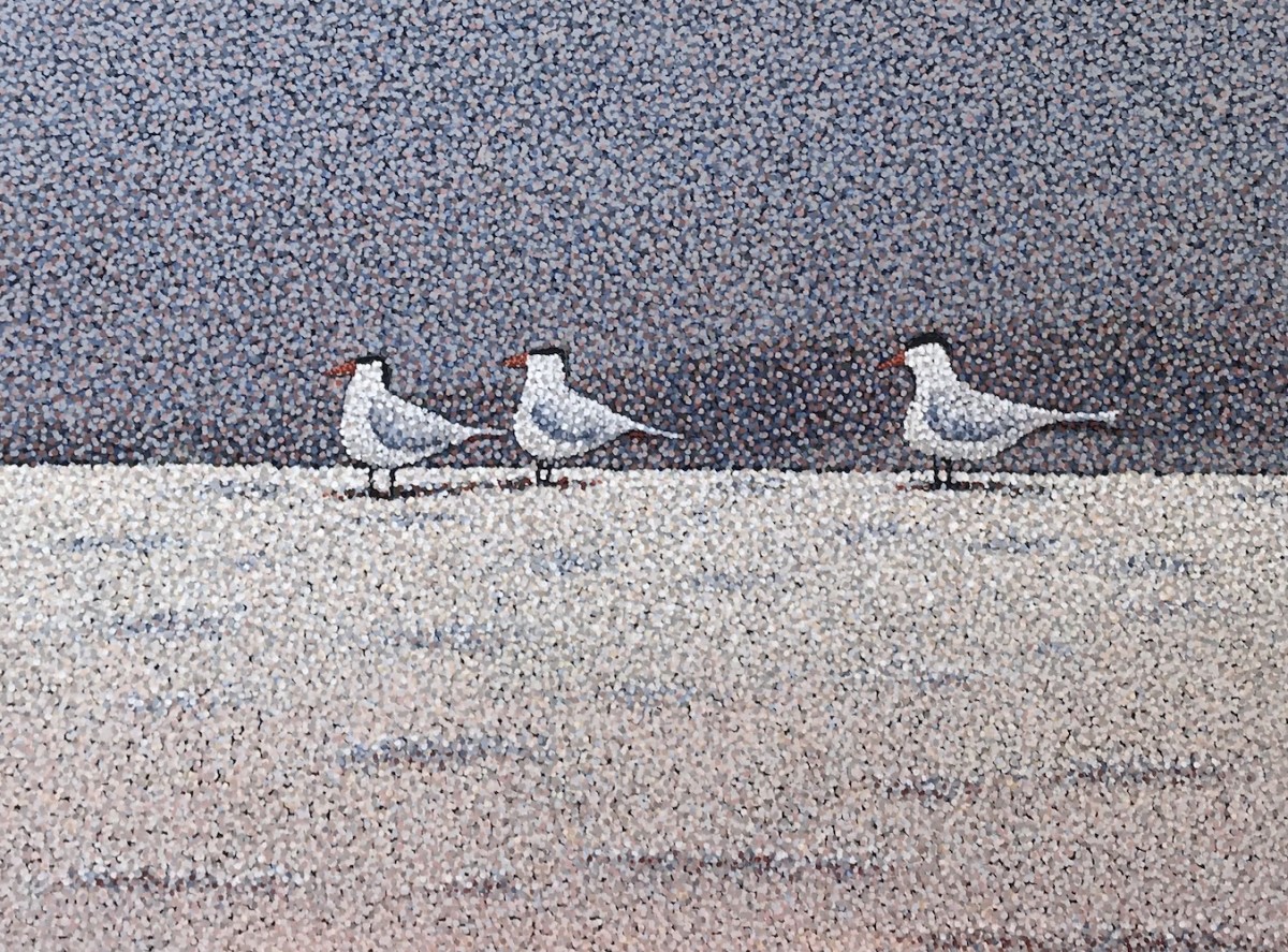 Three Sentries by Rebecca Bangs 