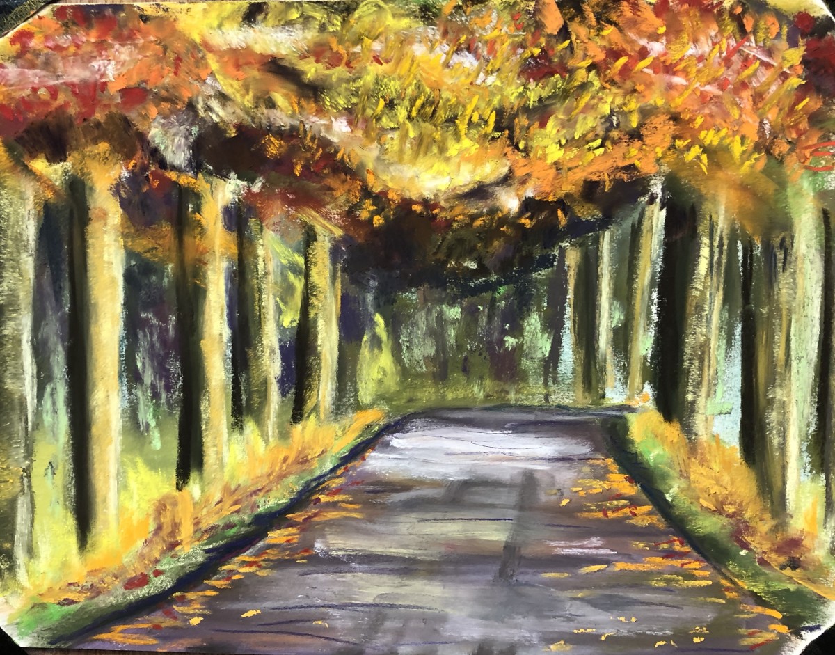 Autumn Road by G. Matthew Dixon 