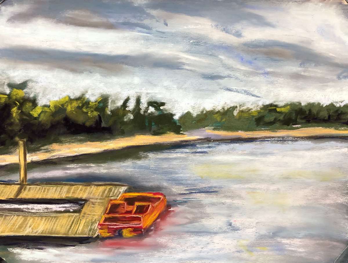 Paddle Boat by G. Matthew Dixon, Image 1.