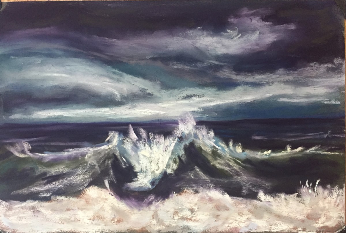 Stormy Wave by G. Matthew Dixon 