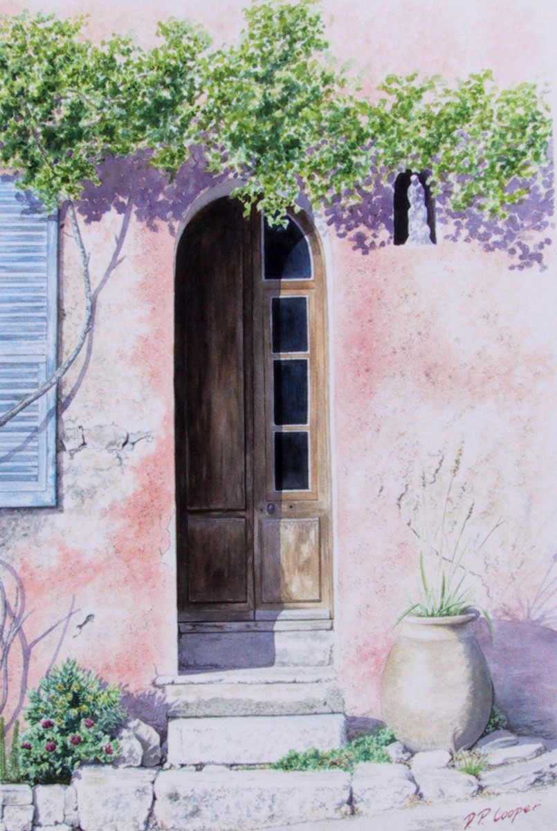 Chateauneuf Door by Dave P. Cooper 