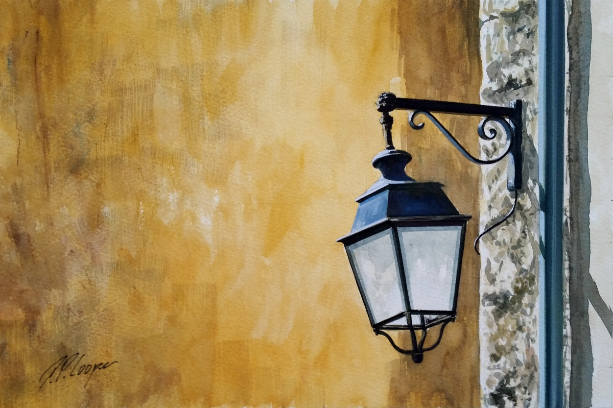 French Streetlamp by Dave P. Cooper 