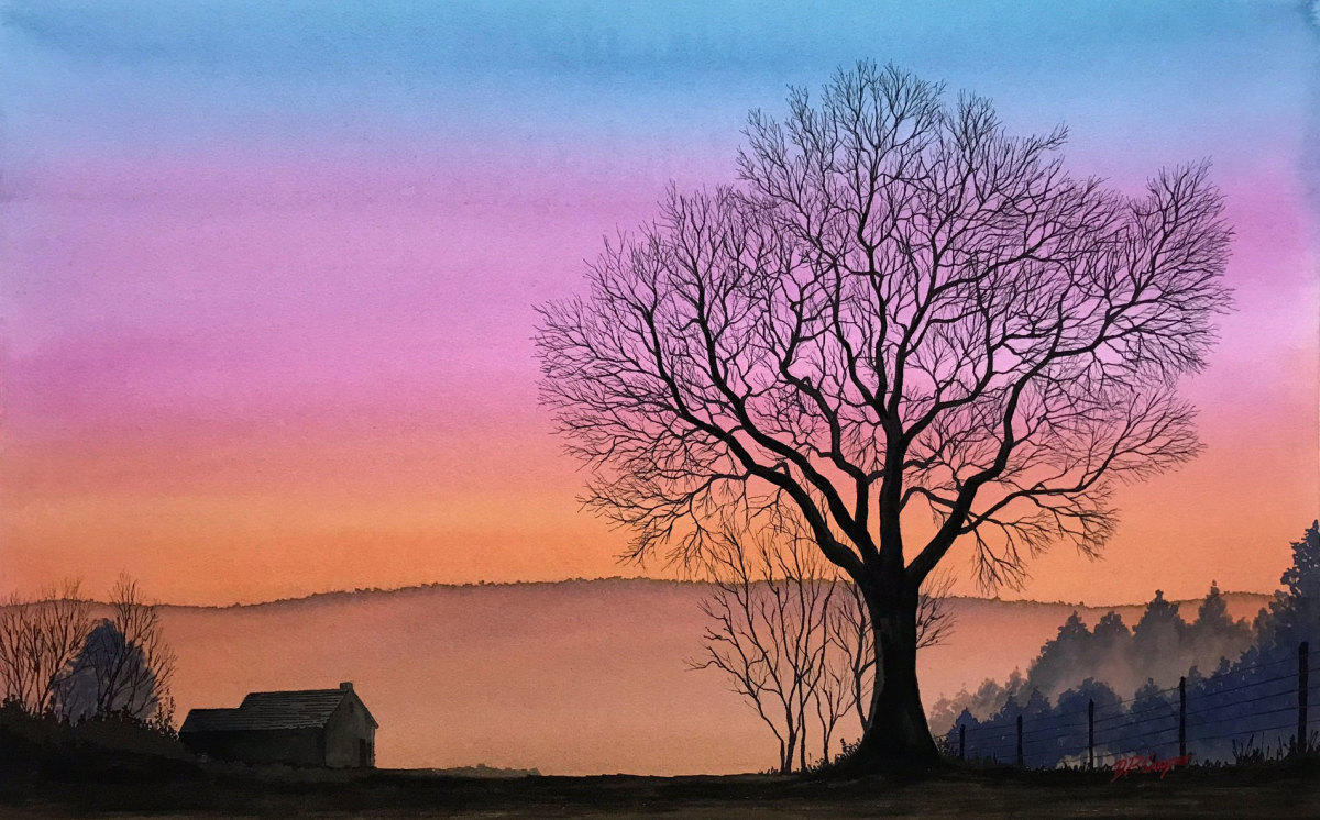 WINTER TREE III by Dave P. Cooper 