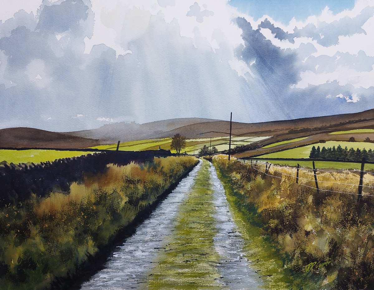 PASSING RAIN by Dave P. Cooper, Image 3.