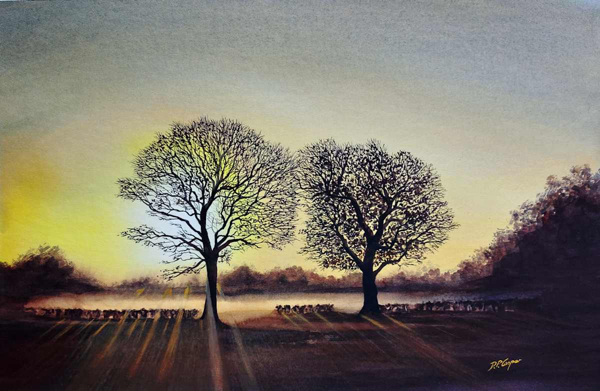 SUNDOWN HAZE by Dave P. Cooper, Image 1.