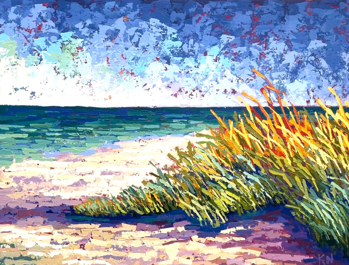 Beach Time by Karin Neuvirth 