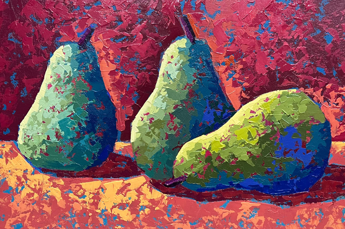 Three Pears by Karin Neuvirth 