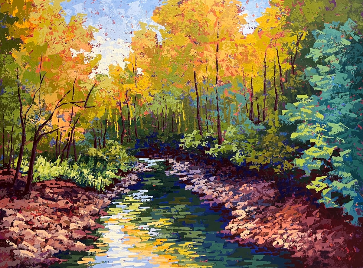 New Hope Creek by Karin Neuvirth 