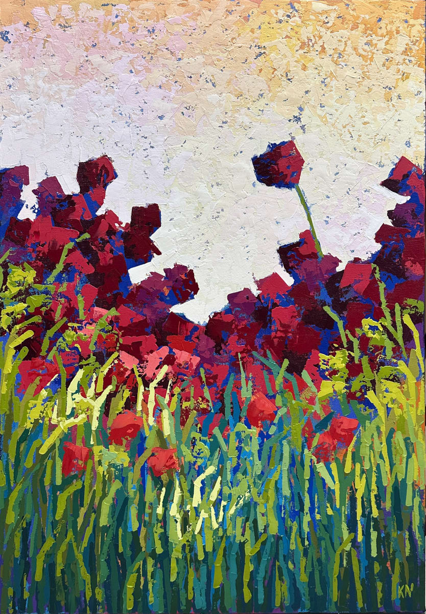 Morning Poppies by Karin Neuvirth 