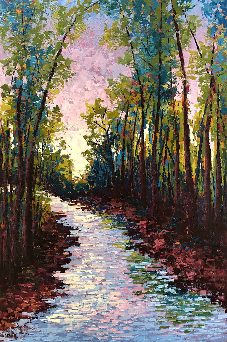 Sunset River by Karin Neuvirth, Image 1.