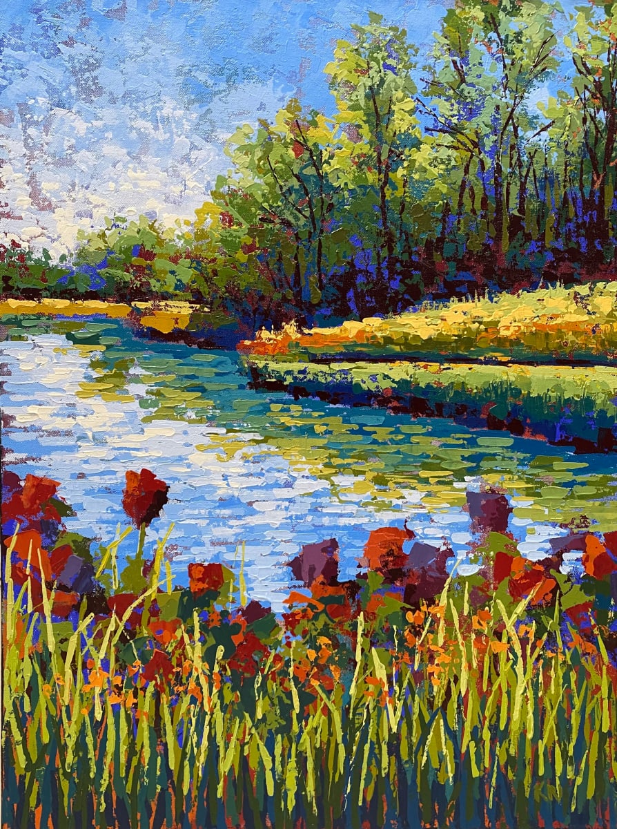Canal Flowers, Image 1.