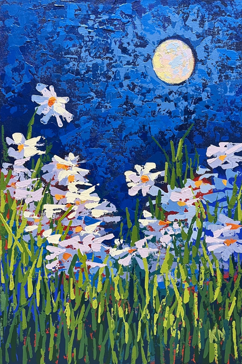 Moonlit Daisies 