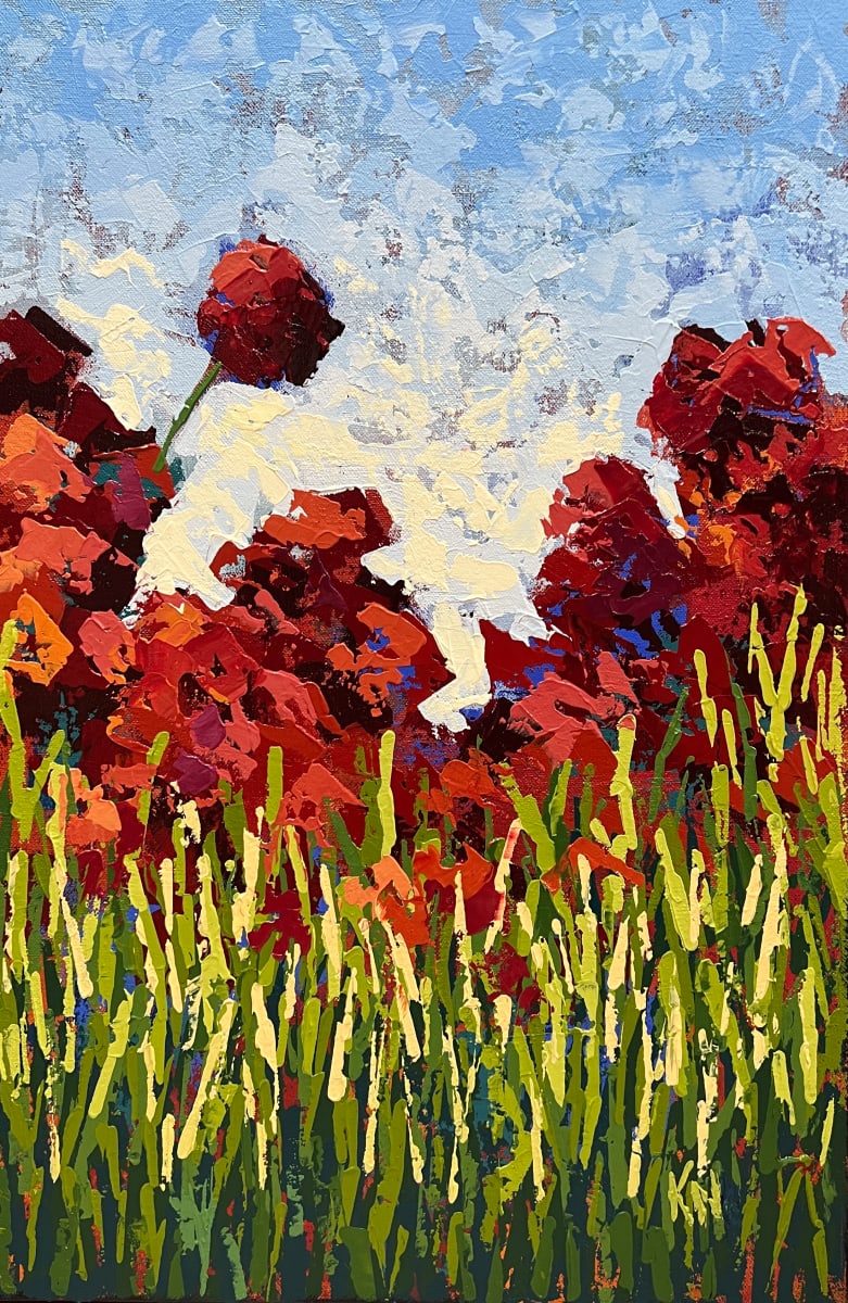 Poppy Garden by Karin Neuvirth 