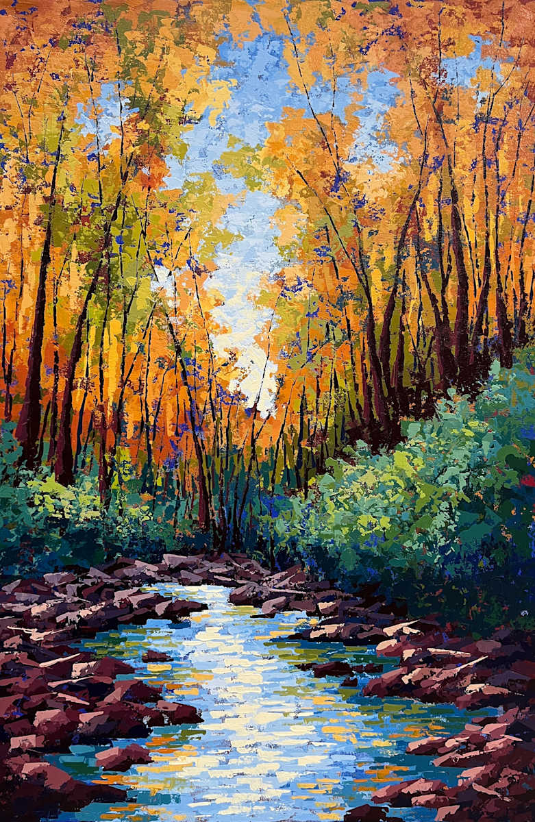 Autumn Stream, Image 1.